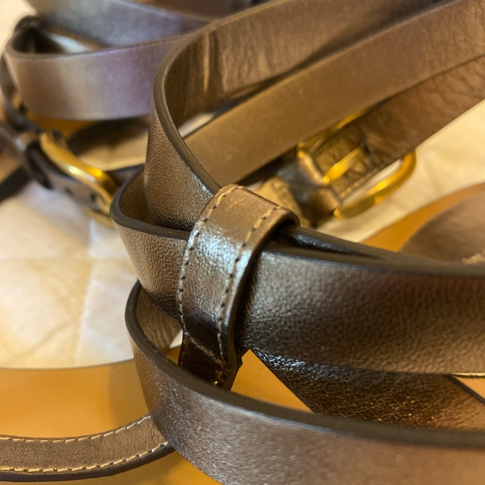 GUCCI Copper Wrapup Sandal, Size 37 - Picture 3 of 9
